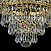 Хрустальная потолочная люстра Maytoni Palace DIA890-CL-06-G